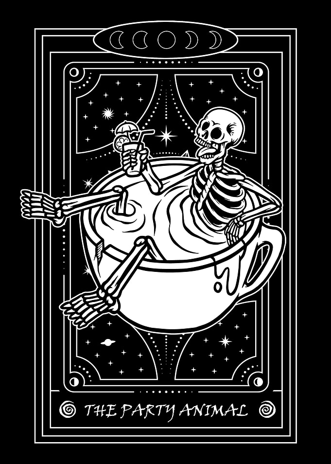 Tarot Death Skeleton