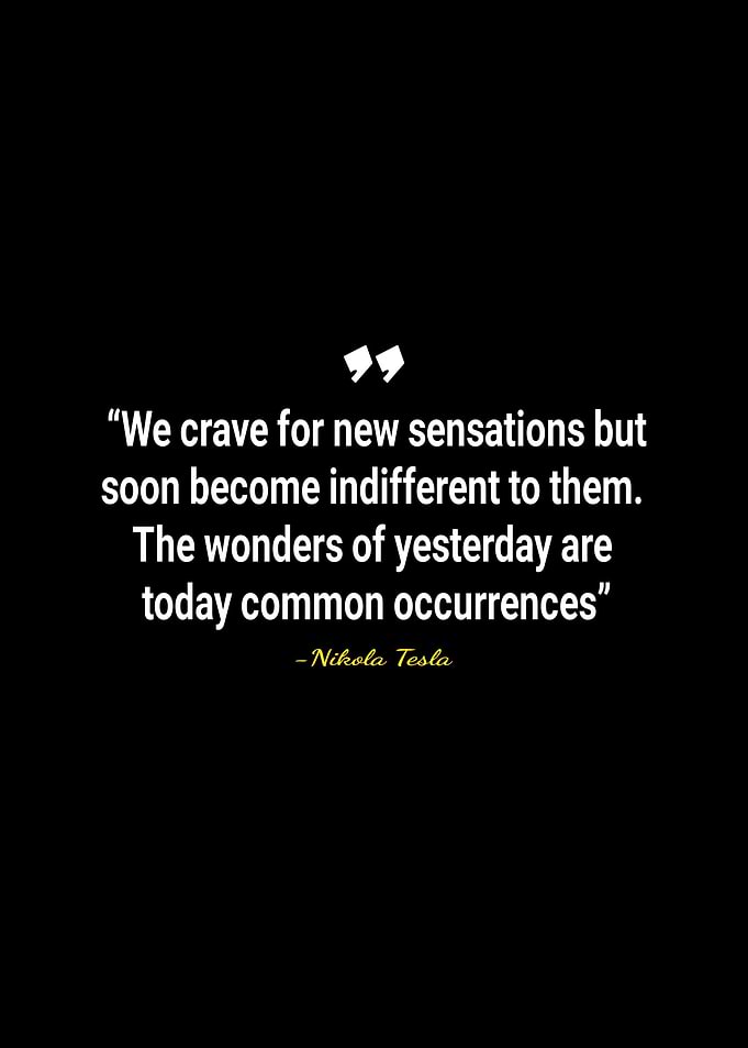 Nikola Tesla quotes