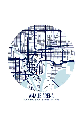 Amalie Arena Map