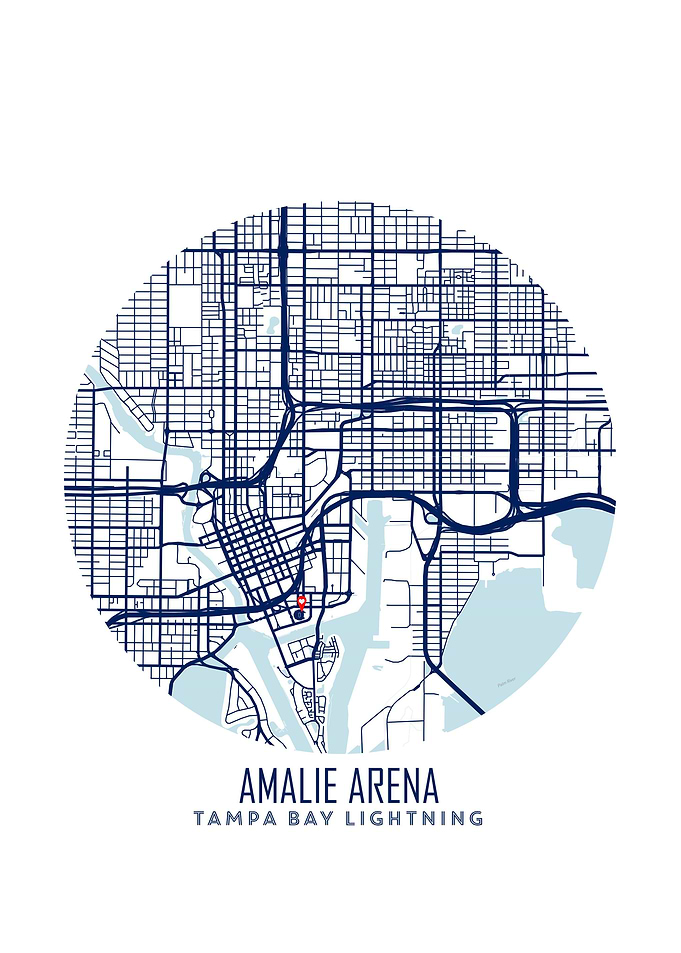 Amalie Arena Map