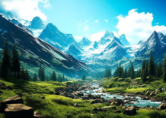 Amazing Mountain View
