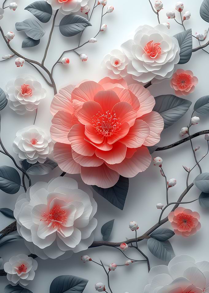 Floral Poster