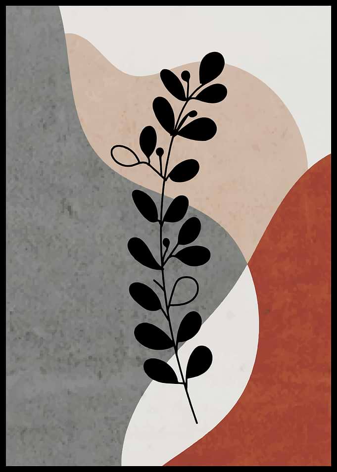 Abstract Boho Art