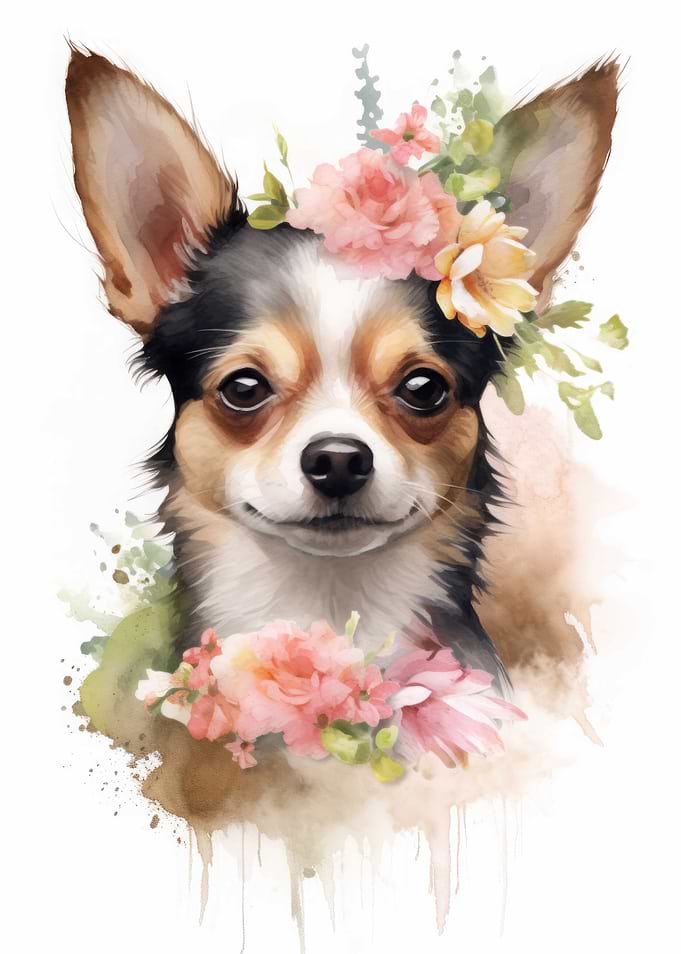 Dog Watercolor