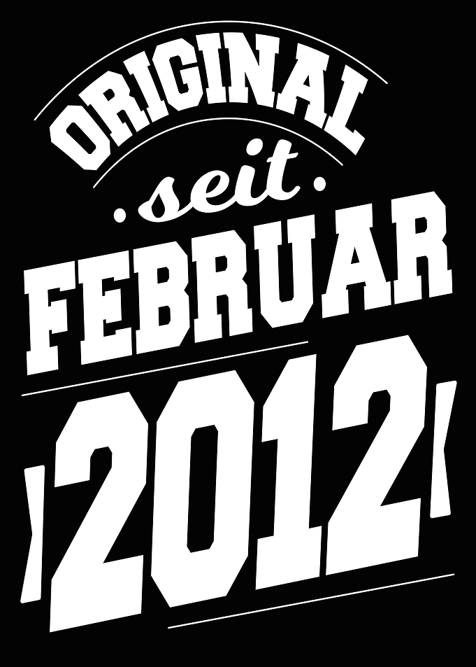 Februar 2012 12 Jahre