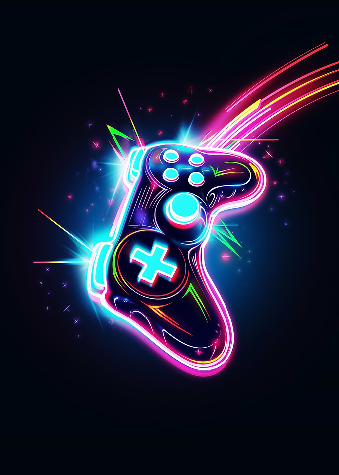 Neon Game Controller
