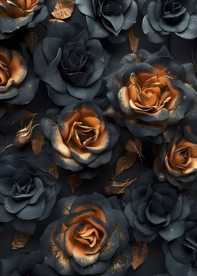Gold Flowers
