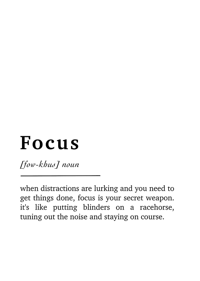 Focus