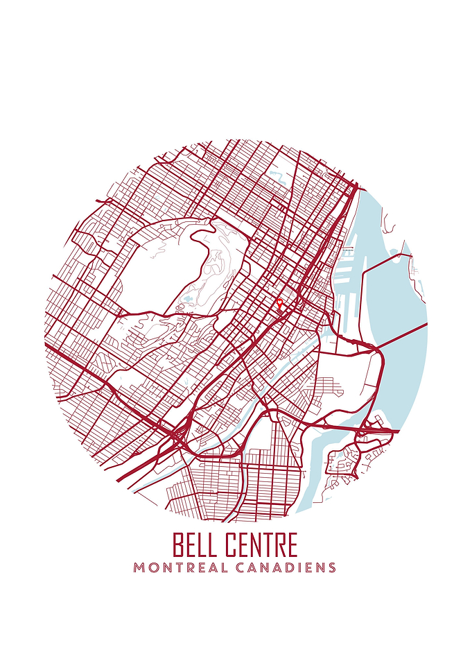Bell Centre Map