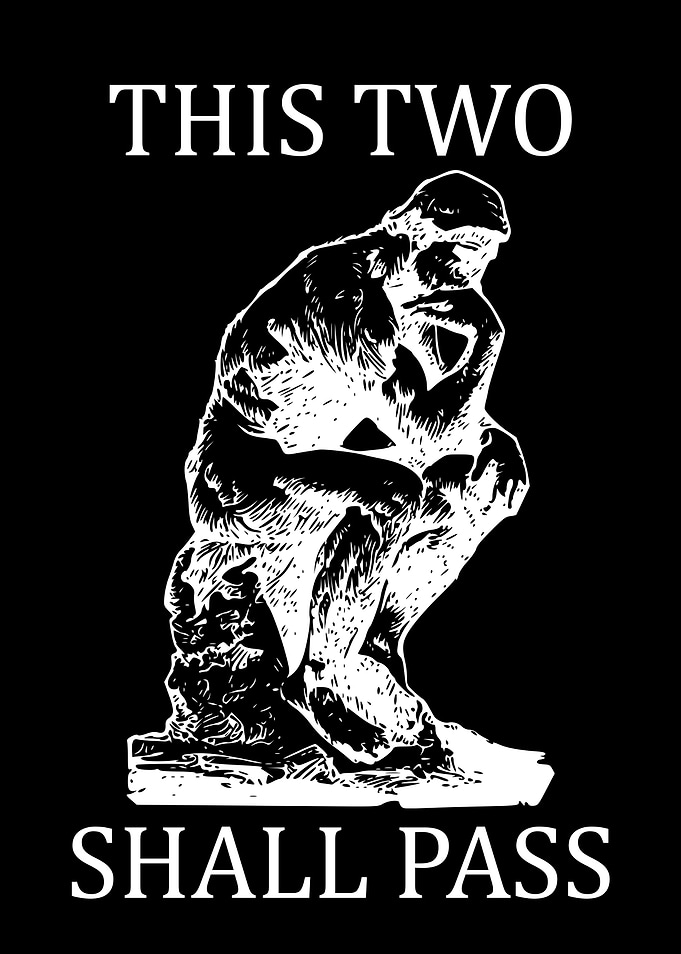THIS TWO RODIN BLACK