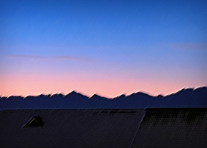 Winter early morning