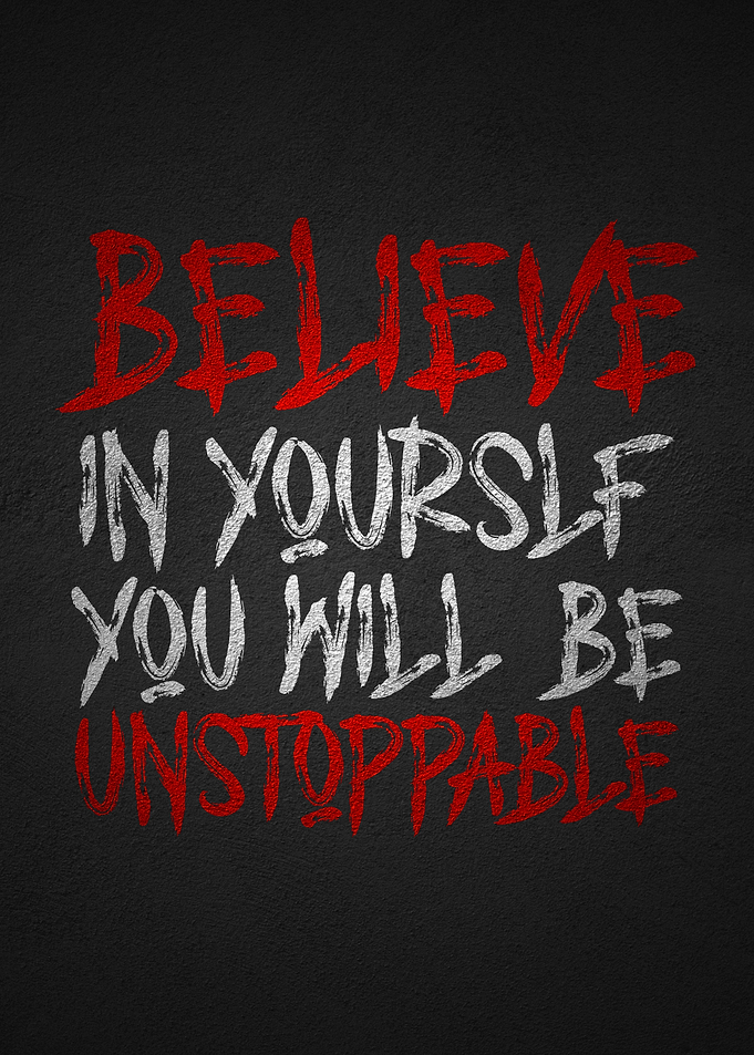 Believe Typography