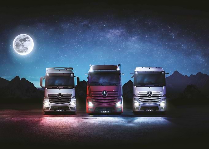Trucking Mercedez Benz
