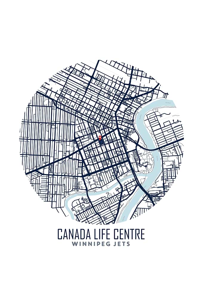 Canada Life Centre Map