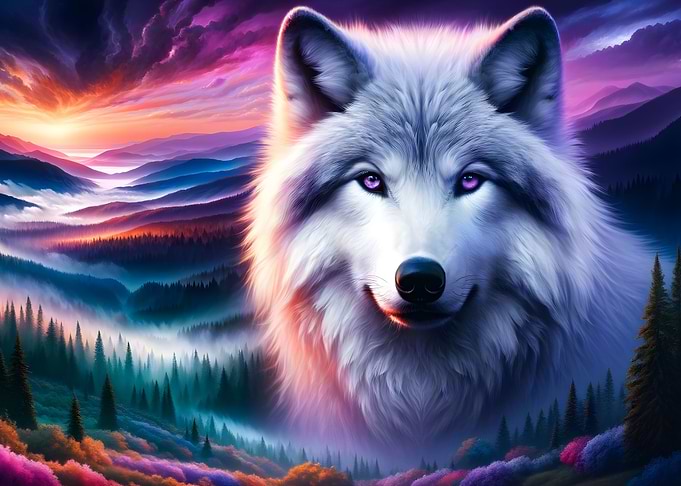 Twilight Spirit Wolf