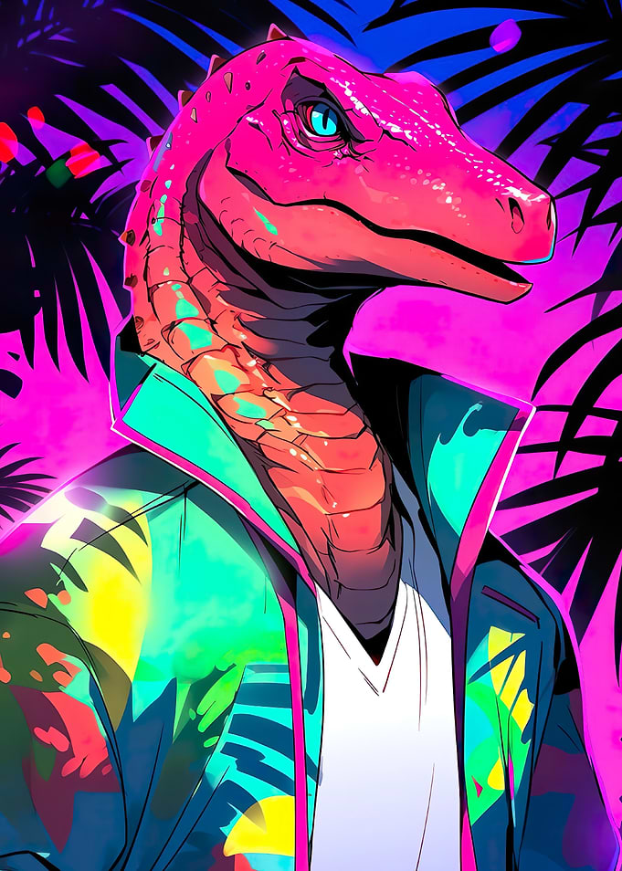 Dinosaur retro clothes