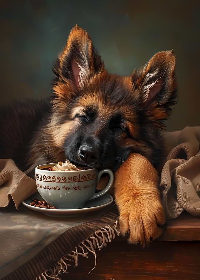German Shepherd Coffee