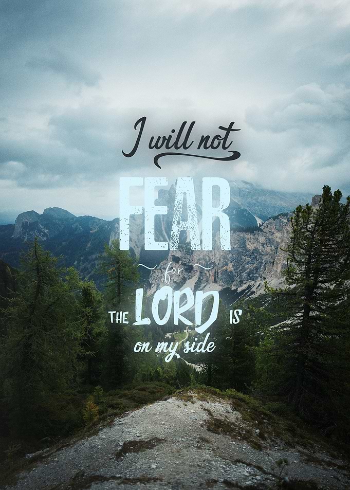 i will not fear