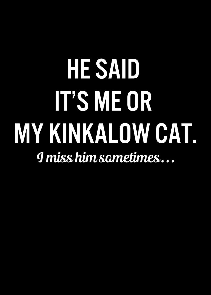 Funny Cats My Kinkalow Cat