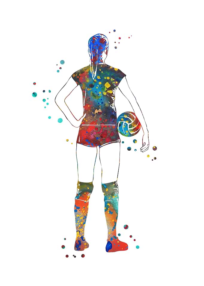 Volleyball Player Girl