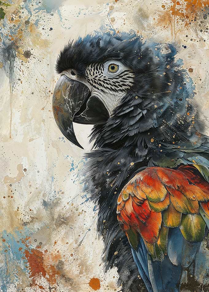 Vivid Macaw Glance