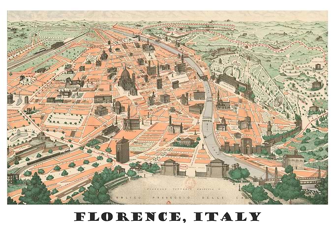 FLORENCE ITALY WHITE