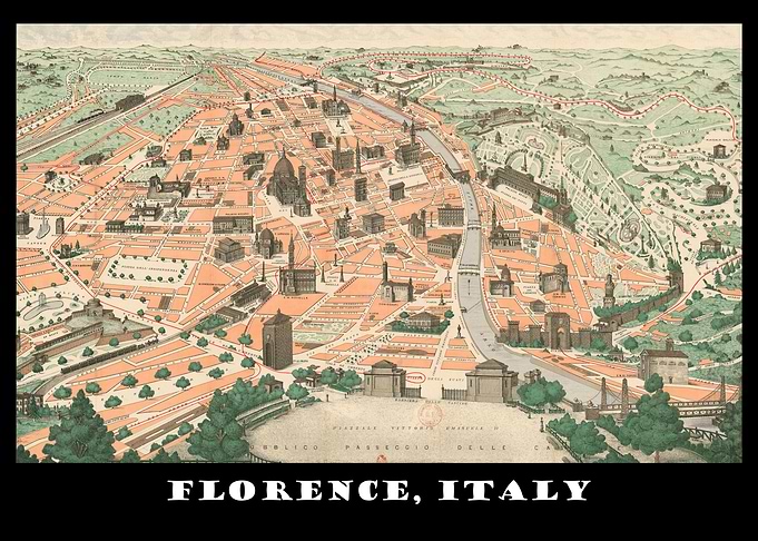 FLORENCE ITALY BLACK