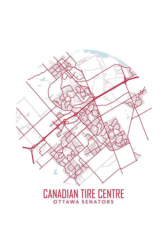 Canadian Tire Centre Map