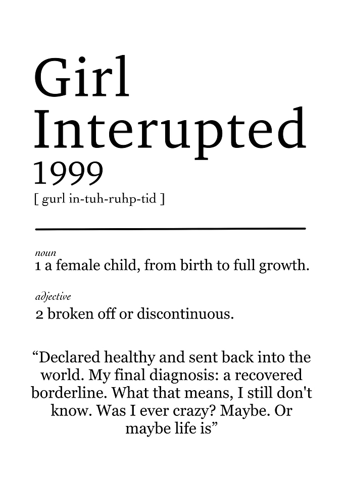 Girl interupted