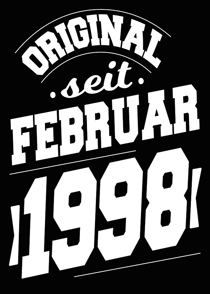 Februar 1998 26 Jahre