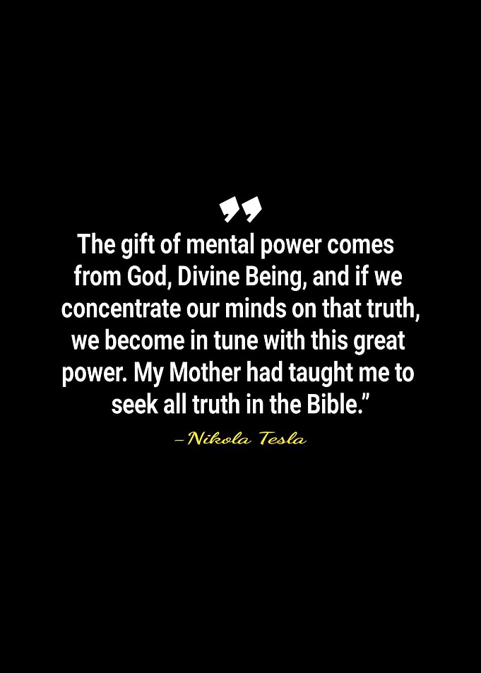 Nikola Tesla quotes