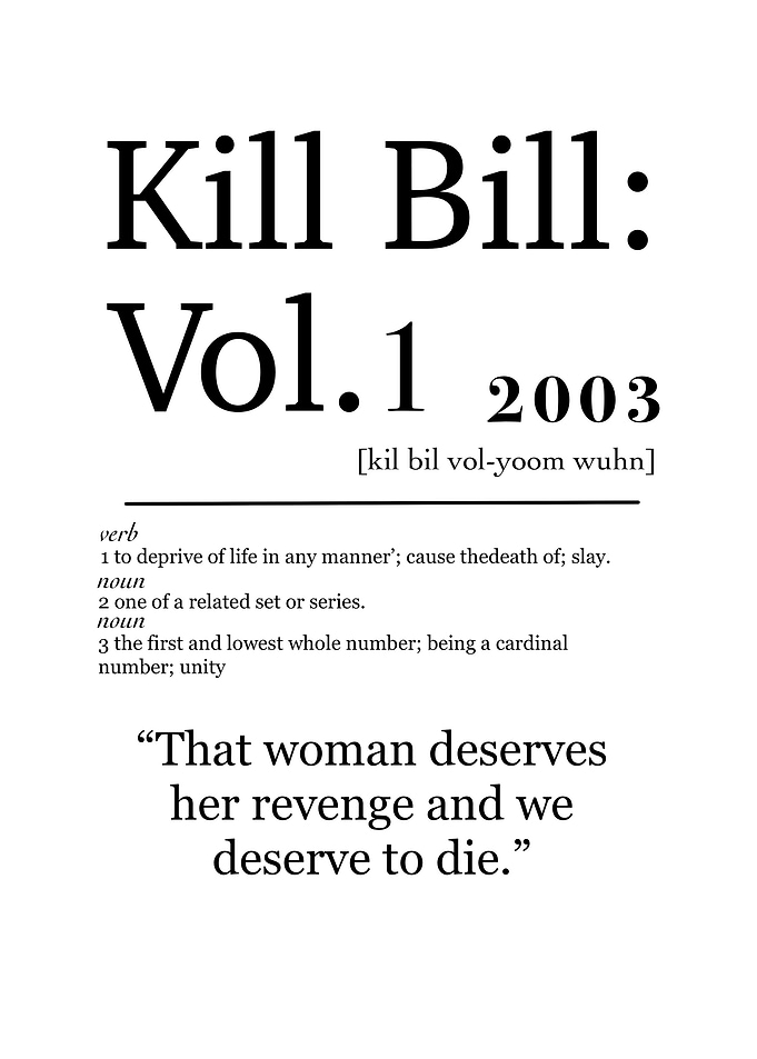 Kill Bill vol 1