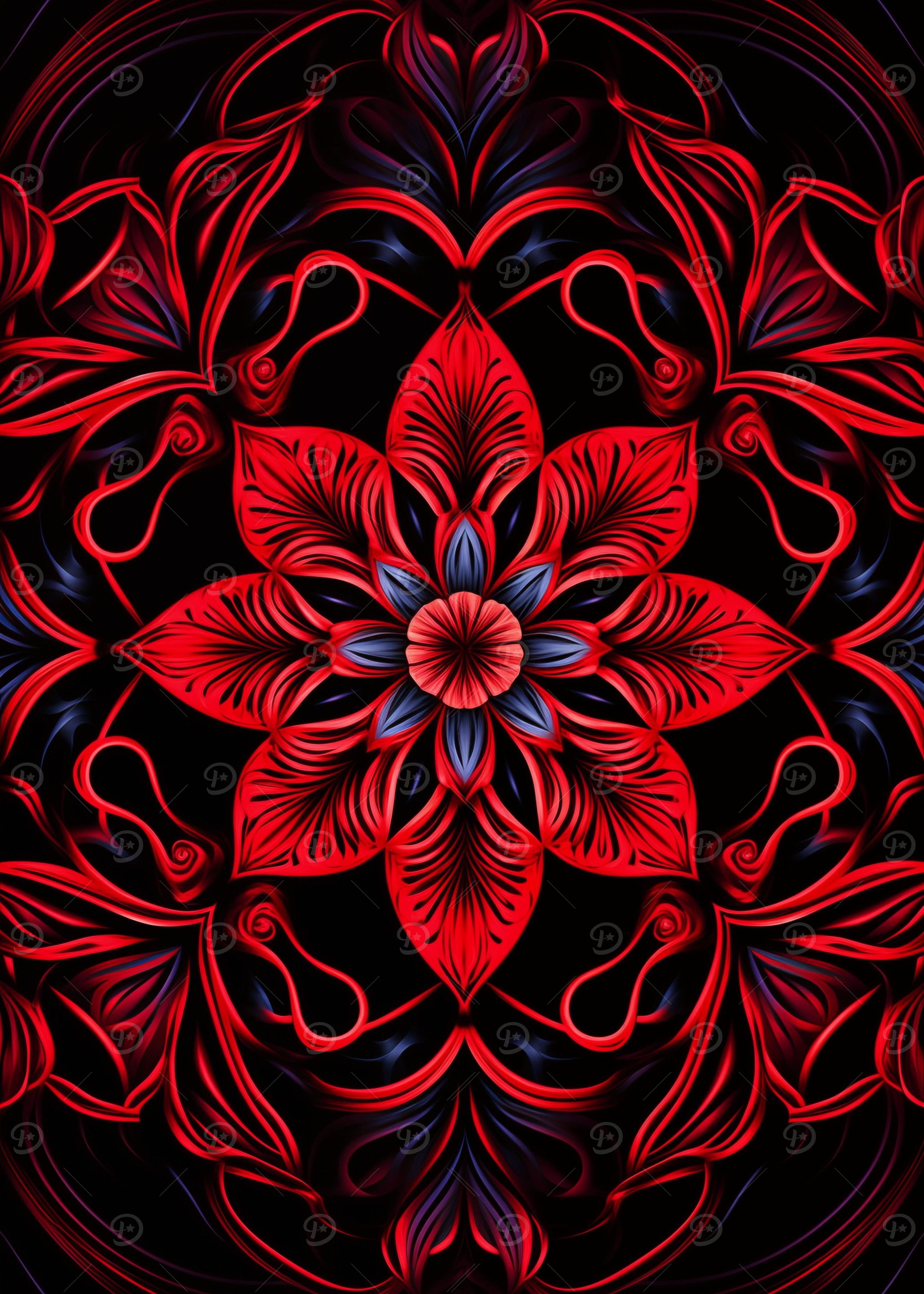 Red Mandala