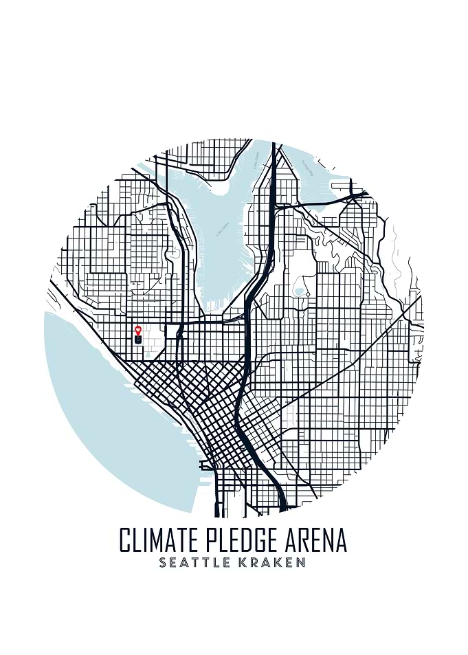 Climate Pledge Arena Map