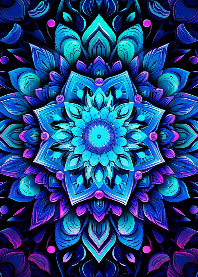 Blue Mandala
