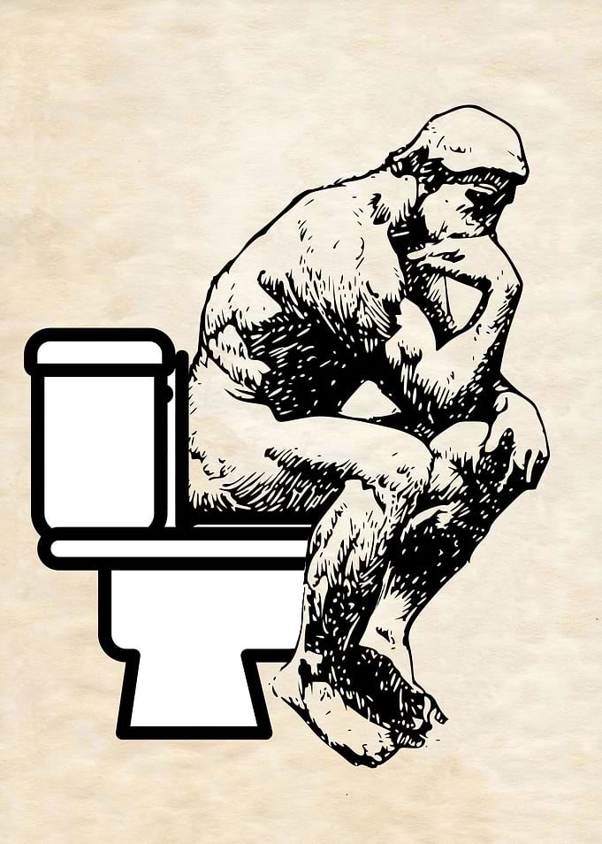 RODIN VINTAGE TOILET