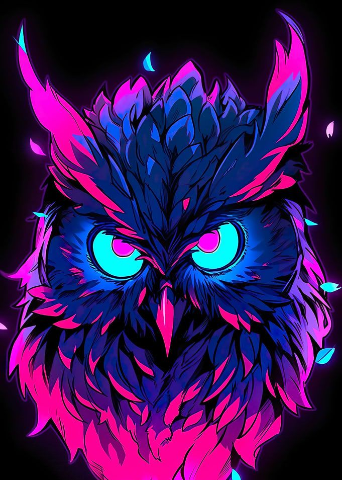 neon owl