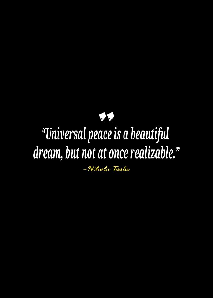 Nikola Tesla quotes