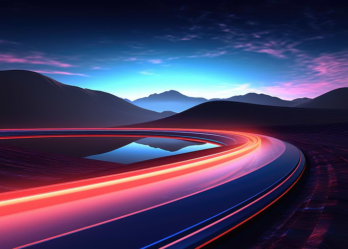 abstract futuristic