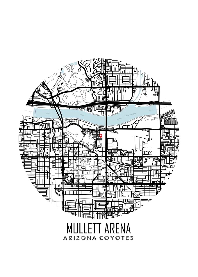 Mullett Arena Map