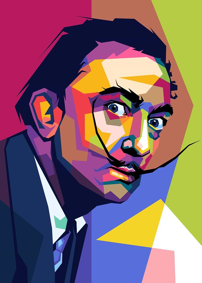 Salvador Dali WPAP