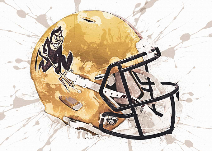 ARIZONA SUN DEVILS Helmet