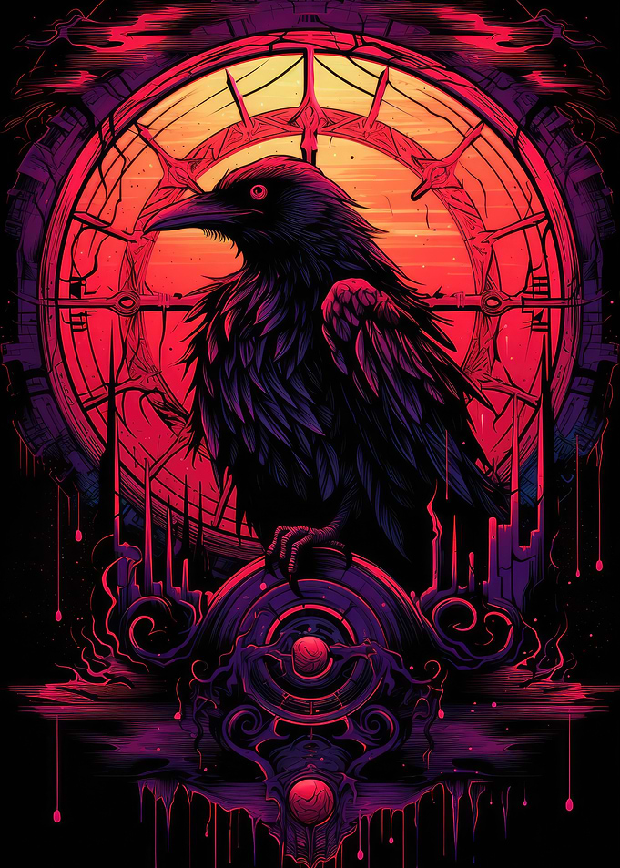Raven at the end of time