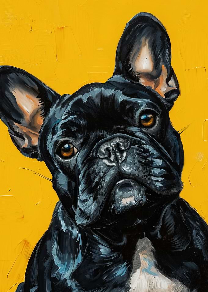Cheerful Frenchie Glow
