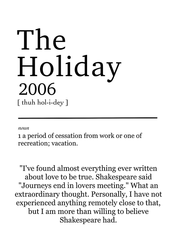 The Holiday