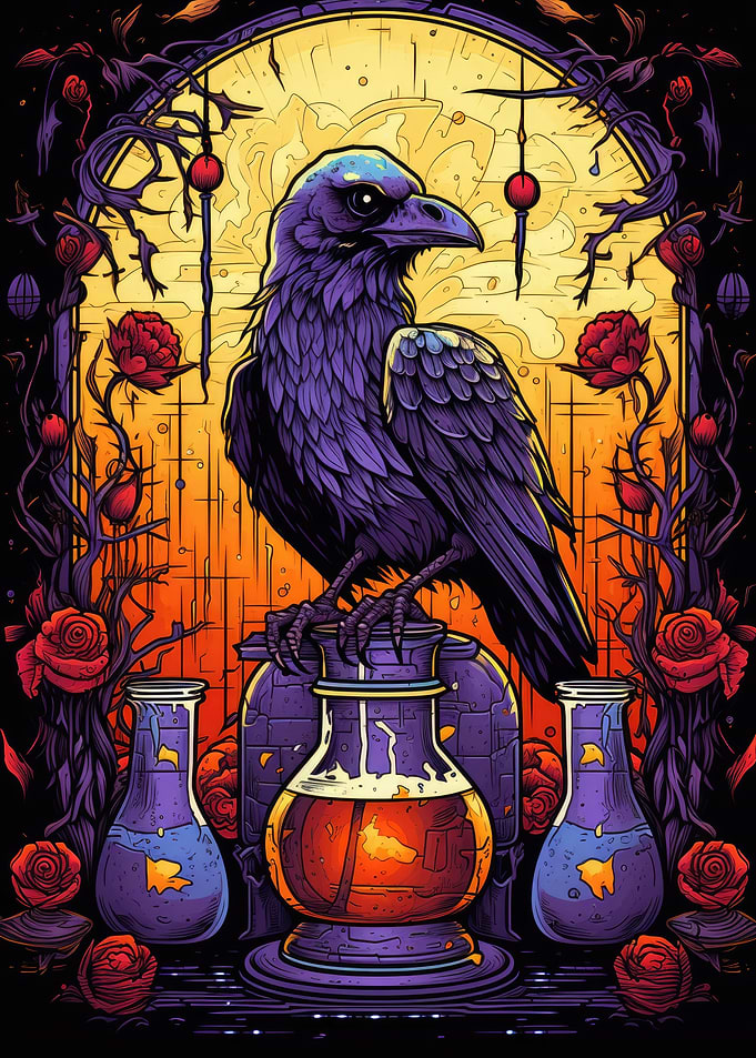 Raven love potion