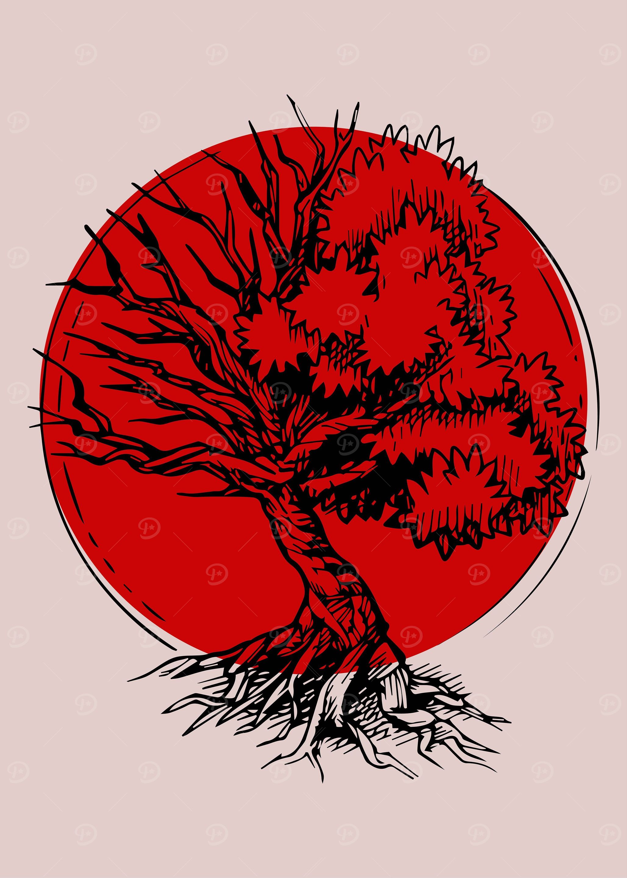 Zen Circle Tree