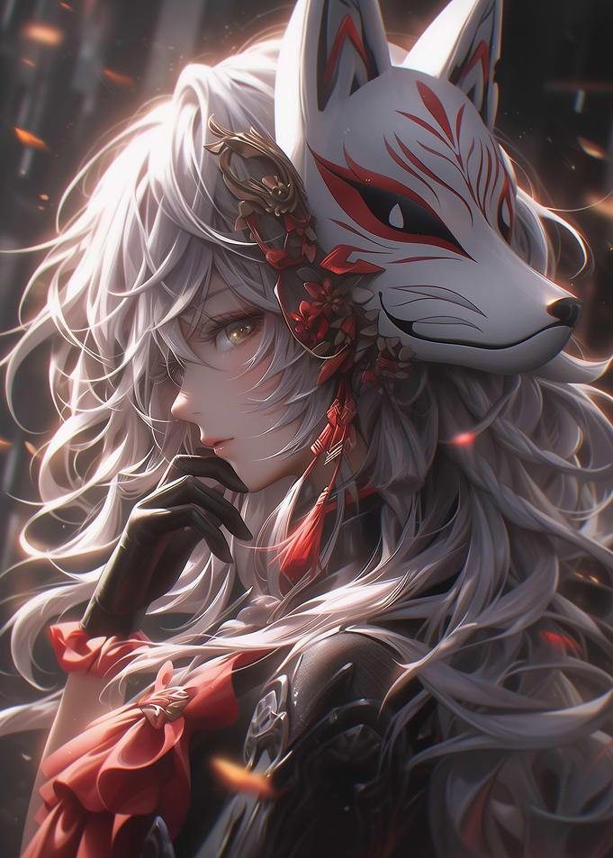 Anime Mysterious Girl