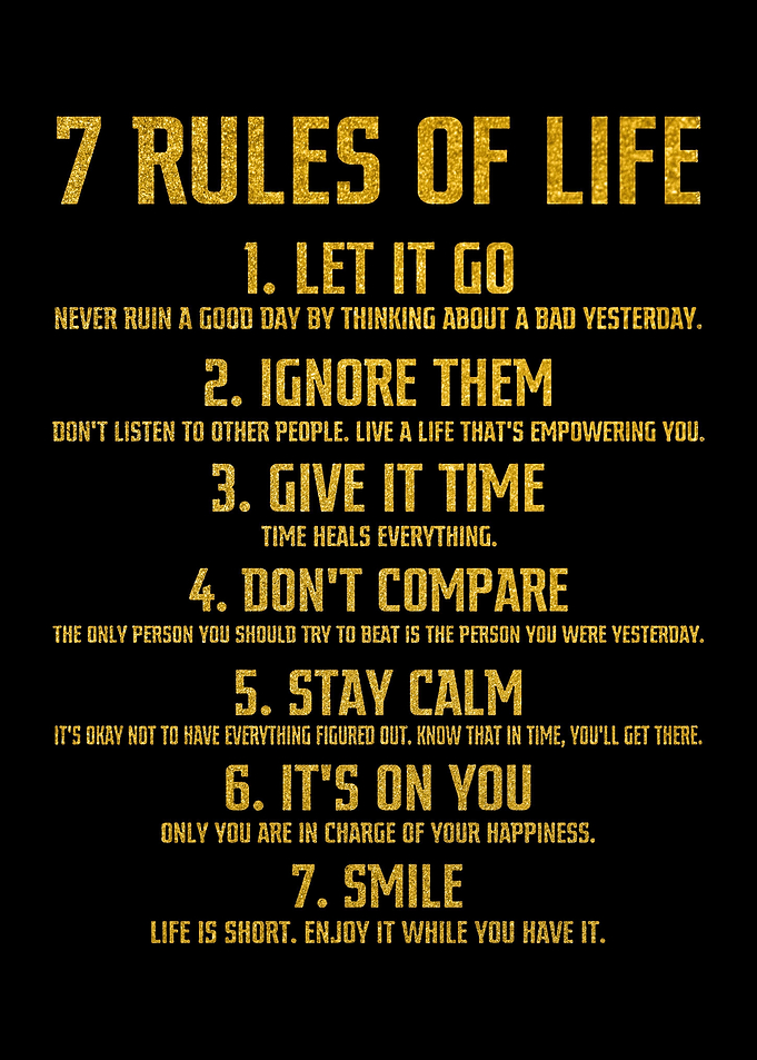 Rules Of Life