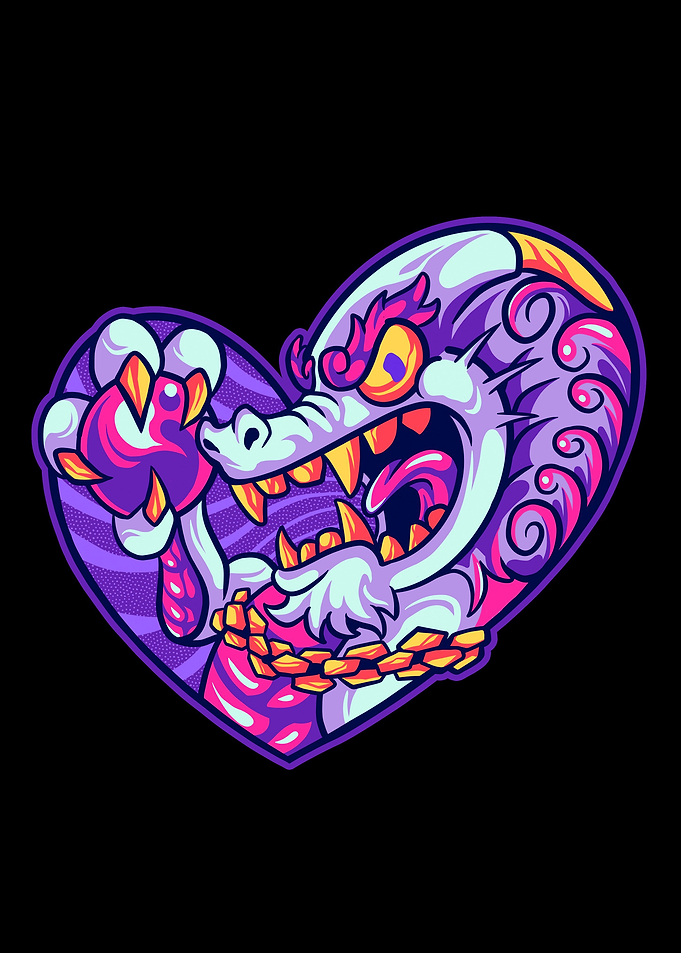 dragon in love